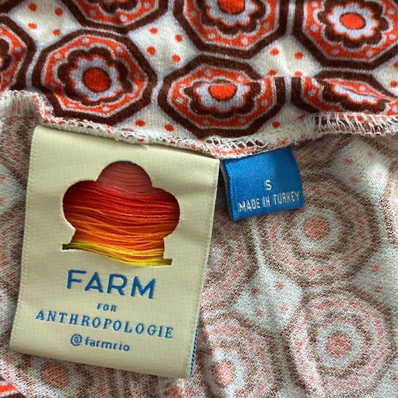 Farm Rio/ Anthropologie Wide Leg pants Sz S - Picture 3 of 4